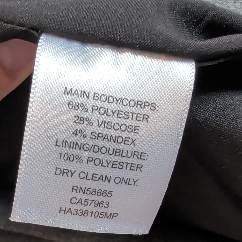 Halogen Charcoal Women's Suit 2 Petite - Picture 3 of 4